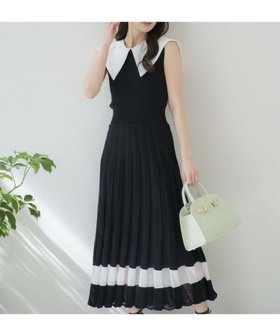 【ノエラ/Noela】の襟付きニットワンピ 人気、トレンドファッション・服の通販 founy(ファニー) ファッション Fashion レディースファッション Fashion for Women ワンピース Dresses ニットワンピース Knit Dresses クラシック Classic, Timeless Style トレンド Trend, Trending Now フィット Fit, Slim Fit プリーツ Pleats, Pleated ポケット Pocket, Pocket Detail エレガント 上品 Elegant 透かし Cut-Out, Lacework |ID:prp329100004857094