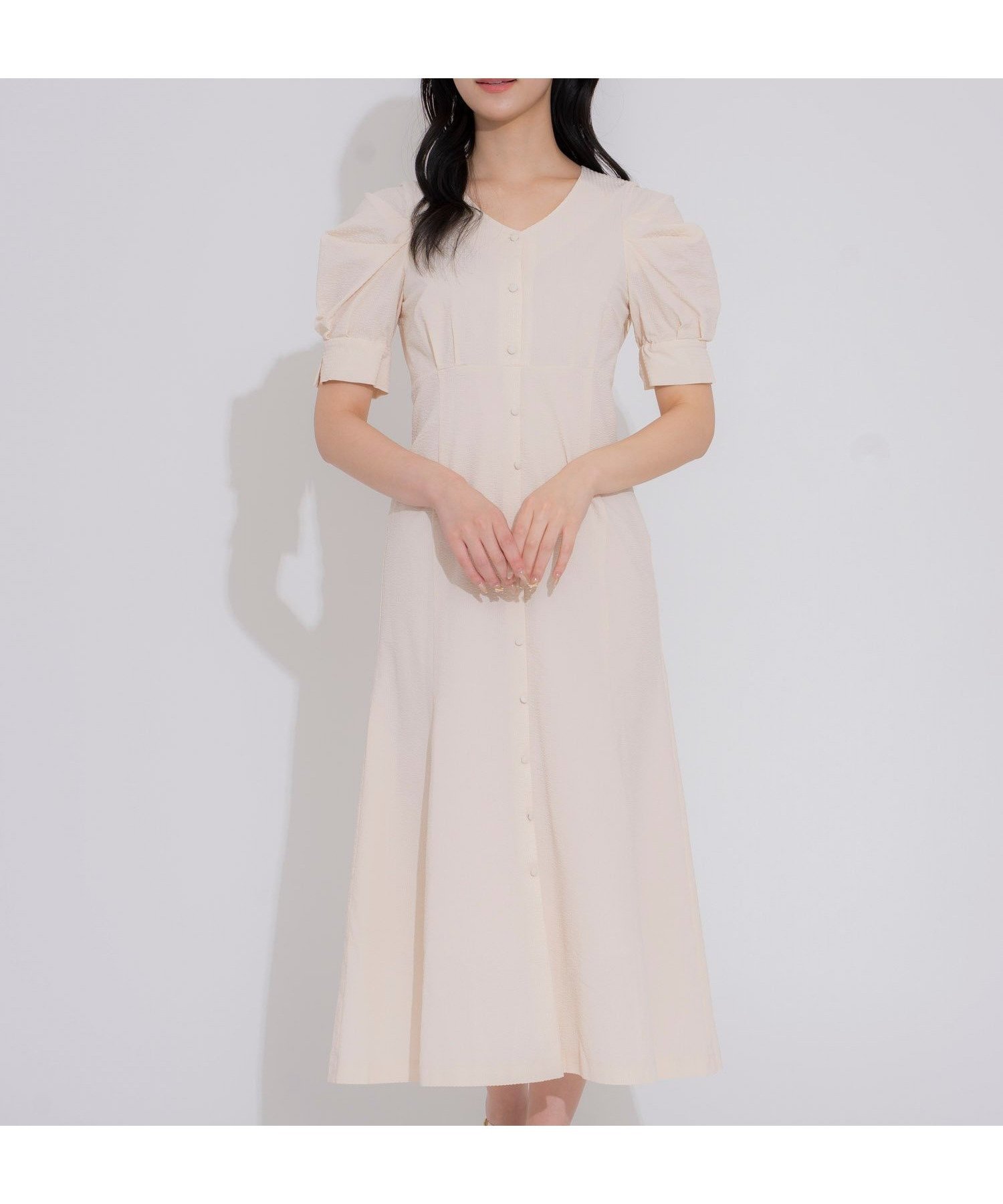 【ノエラ/Noela】のサッカータックスリーブワンピ インテリア・キッズ・メンズ・レディースファッション・服の通販 founy(ファニー) 　ファッション　Fashion　レディースファッション　Fashion for Women　ワンピース　Dresses　エレガント 上品　Elegant　サッカー　Seersucker, Summer Fabric　サンダル　Sandals, Summer Shoes　スタイリッシュ　Stylish, Fashionable　スニーカー　Sneakers, Trainers　テクスチャー　Texture, Textured Fabric　トレンド　Trend, Trending Now　ポケット　Pocket, Pocket Detail　夏　Summer　イエロー|ID: prp329100004857097 ipo3291000000035837755