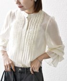 【シップス フォー ウィメン/SHIPS】のSHIPS any 手洗い可能 シアー フリル バンドカラー シャツ ブラウス 人気、トレンドファッション・服の通販 founy(ファニー) ファッション Fashion レディースファッション Fashion for Women トップス・カットソー Cut & Sew Tops シャツ・ブラウス・オフィスカジュアル Elegant Blouses & Button-Ups インナー Innerwear 洗える Machine Washable カーディガン Cardigan, Knitwear コンパクト Compact, Small Size シアー Sheer, See-Through シャイニー Shiny, Glossy Finish ジャケット Jacket, Outerwear スタンド Stand Collar, Upright Stand フリル Frill, Ruffle フロント Front, Front Design ビジネス 仕事 通勤 Business / Work / Commuting 2026年 2026 thumbnail オフホワイト|ID: prp329100004857133 ipo3291000000036072947