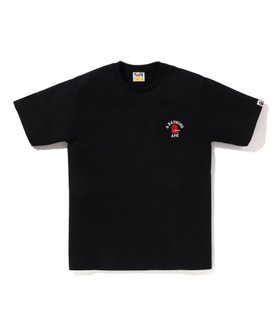 【ア ベイシング エイプ/A BATHING APE】のCOLLEGE ONE POINT EMBROIDERY TEE 人気、トレンドファッション・服の通販 founy(ファニー) ファッション Fashion レディースファッション Fashion for Women インナー Innerwear ショート Short, Short Length スリーブ Sleeve, Long Sleeve / Short Sleeve ワンポイント One Point, Statement Accent |ID:prp329100004857820