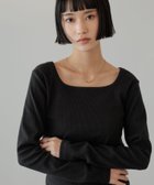 【ローリーズファーム/LOWRYS FARM】のリブタイトLS 人気、トレンドファッション・服の通販 founy(ファニー) ファッション Fashion レディースファッション Fashion for Women インナー Innerwear サロペ Salopette, Salopette Dress ジャケット Jacket, Outerwear ストレッチ Stretch, Stretchy Fabric テレコ Ribbed, Rib Stitch ベーシック Basic, Essential エレガント 上品 Elegant thumbnail ブラック09|ID: prp329100004857822 ipo3291000000036339761