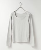 【ローリーズファーム/LOWRYS FARM】のリブタイトLS 人気、トレンドファッション・服の通販 founy(ファニー) ファッション Fashion レディースファッション Fashion for Women インナー Innerwear サロペ Salopette, Salopette Dress ジャケット Jacket, Outerwear ストレッチ Stretch, Stretchy Fabric テレコ Ribbed, Rib Stitch ベーシック Basic, Essential エレガント 上品 Elegant thumbnail グレー12|ID: prp329100004857822 ipo3291000000036339763