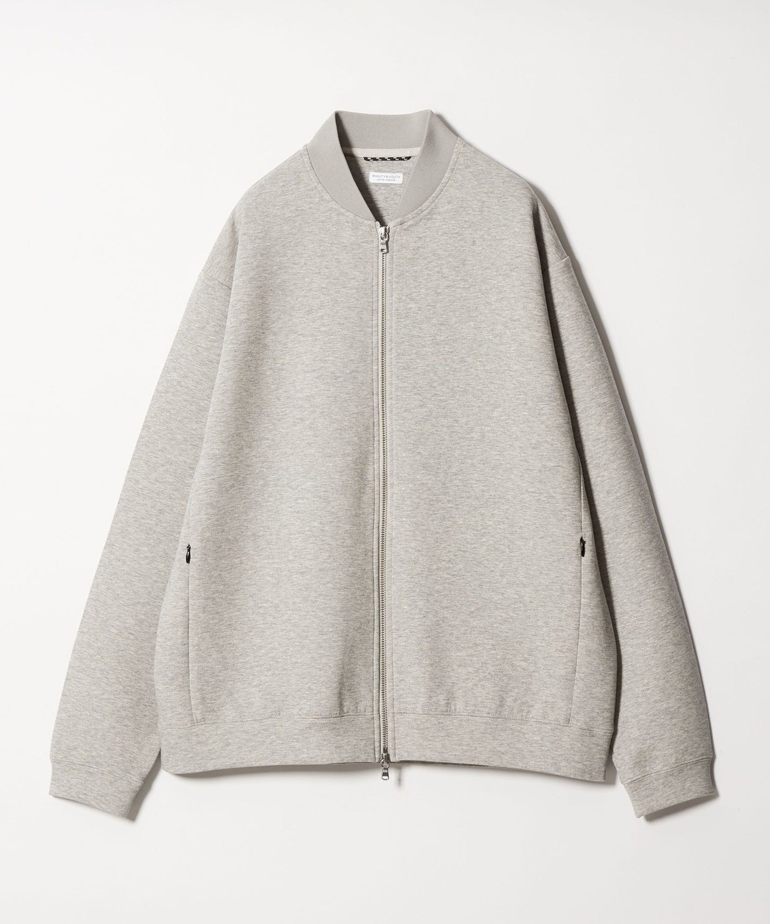 【ビューティ&ユース ユナイテッドアローズ/BEAUTY&YOUTH / UNITED ARROWS / MEN】の【WEB限定 WARDROBE SMART】ダブルニット ジップブルゾン/セットアップ対応【抗菌・防臭】 インテリア・キッズ・メンズ・レディースファッション・服の通販 founy(ファニー) ファッション Fashion メンズファッション Fashion for Men セットアップ Matching Sets 春 Spring カーディガン Cardigan, Knitwear 抗菌 Antibacterial, Bacteria-Resistant スマート Smart, Elegant スラックス Slacks, Dress Pants セットアップ Set-Up, Coordinated Outfit ダブル Double, Double-Breasted ファブリック Fabric, Textile フィット Fit, Slim Fit フラット Flat, Flat Shoes ブルゾン Blouson, Bomber Jacket ポケット Pocket, Pocket Detail リラックス Relax, Relaxed Fit A/W・秋冬 Autumn/Winter エレガント 上品 Elegant MD.GRAY|ID: prp329100004858246 ipo3291000000036088868