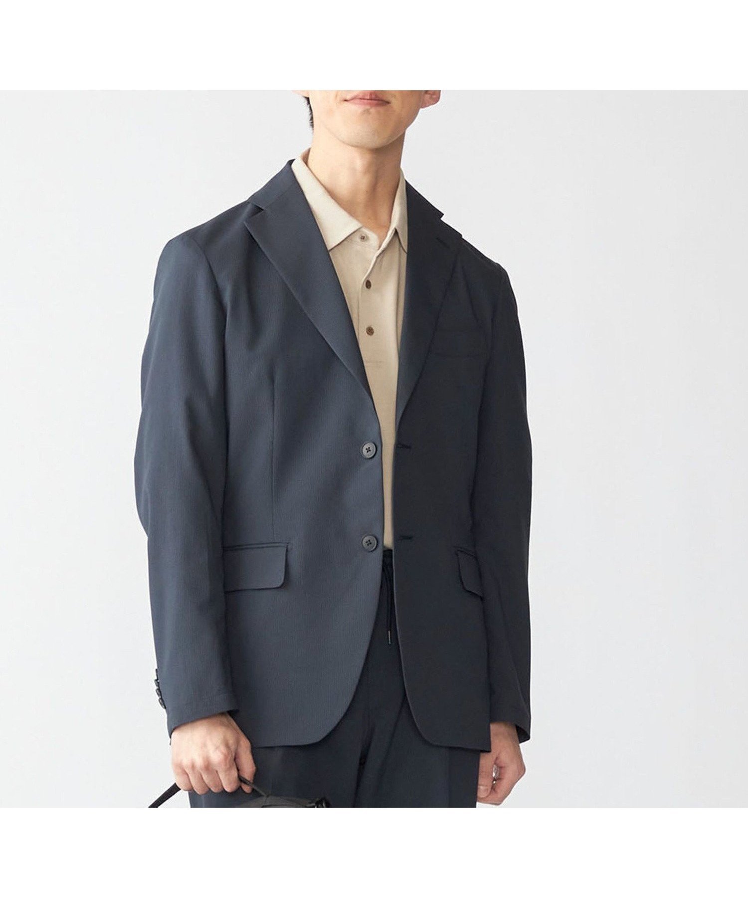 【シップス/SHIPS / MEN】の【WEB限定】SHIPS 手洗い可能 ナチュラル ストレッチ エア セットアップ インテリア・キッズ・メンズ・レディースファッション・服の通販 founy(ファニー) 　ファッション　Fashion　メンズファッション　Fashion for Men　セットアップ　Matching Sets　カットソー　Cut and Sewn Top　ジャケット　Jacket, Outerwear　スタイリッシュ　Stylish, Fashionable　ストレッチ　Stretch, Stretchy Fabric　スーツ　Suit, Formalwear　セットアップ　Set-Up, Coordinated Outfit　ドローストリング　Drawstring, Pull Cord　フラップ　Flap, Flap Pocket　ベーシック　Basic, Essential　ポケット　Pocket, Pocket Detail　おすすめ　Recommended / Our Picks　エレガント 上品　Elegant　ビジネス 仕事 通勤　Business / Work / Commuting　ネイビー|ID: prp329100004858254 ipo3291000000035894617