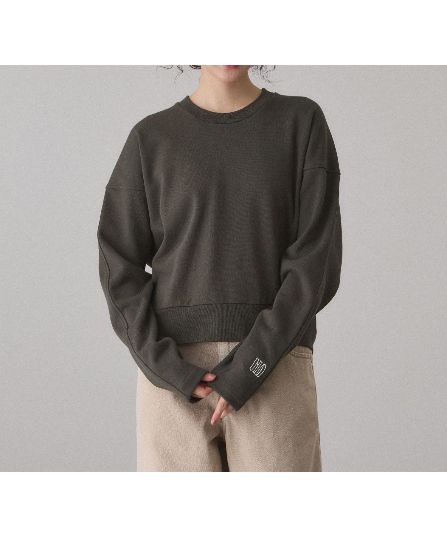 【アダム エ ロペ/ADAM ET ROPE'】の【サステナブル】ロゴフォルムスウェット 人気、トレンドファッション・服の通販 founy(ファニー) 　ファッション　Fashion　レディースファッション　Fashion for Women　トップス・カットソー　Cut & Sew Tops　レディースパーカー・カジュアルフーディー　Casual Hoodies & Sweatshirts　スウェット・クルーネックトップス　Sweatshirts & Crewnecks / Relaxed Fit Sweat Tops　春　Spring　スウェット / スエット　Sweatshirt, Sweatwear　テレコ　Ribbed, Rib Stitch　デニム　Denim, Jeans Material　パープル　Purple, Violet　フォルム　Silhouette, Form　フロント　Front, Front Design　ボトム　Bottoms, Lower Wear　おすすめ　Recommended / Our Picks　2026年　2026　 other-1|ID: prp329100004858313 ipo3291000000036164562