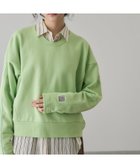 【アダム エ ロペ/ADAM ET ROPE'】の【サステナブル】ロゴフォルムスウェット 人気、トレンドファッション・服の通販 founy(ファニー) ファッション Fashion レディースファッション Fashion for Women トップス・カットソー Cut & Sew Tops レディースパーカー・カジュアルフーディー Casual Hoodies & Sweatshirts スウェット・クルーネックトップス Sweatshirts & Crewnecks / Relaxed Fit Sweat Tops 春 Spring スウェット / スエット Sweatshirt, Sweatwear テレコ Ribbed, Rib Stitch デニム Denim, Jeans Material パープル Purple, Violet フォルム Silhouette, Form フロント Front, Front Design ボトム Bottoms, Lower Wear おすすめ Recommended / Our Picks 2026年 2026 thumbnail ライトグリーン(33)|ID: prp329100004858313 ipo3291000000036164568