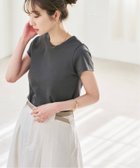 【ノーブル / スピック&スパン/NOBLE / Spick & Span】の《追加 ・WEB限定カラー》スビンコットンスムースコンパクトTシャツ 人気、トレンドファッション・服の通販 founy(ファニー) ファッション Fashion レディースファッション Fashion for Women トップス・カットソー Cut & Sew Tops シャツ・ブラウス・オフィスカジュアル Elegant Blouses & Button-Ups ロングTシャツ・Tシャツ Longline T-Shirts & Tees イエロー Yellow シンプル Simple, Minimal 定番 Standard, Basic Item 人気 Popular, Best Seller thumbnail グレー|ID: prp329100004858639 ipo3291000000036247776