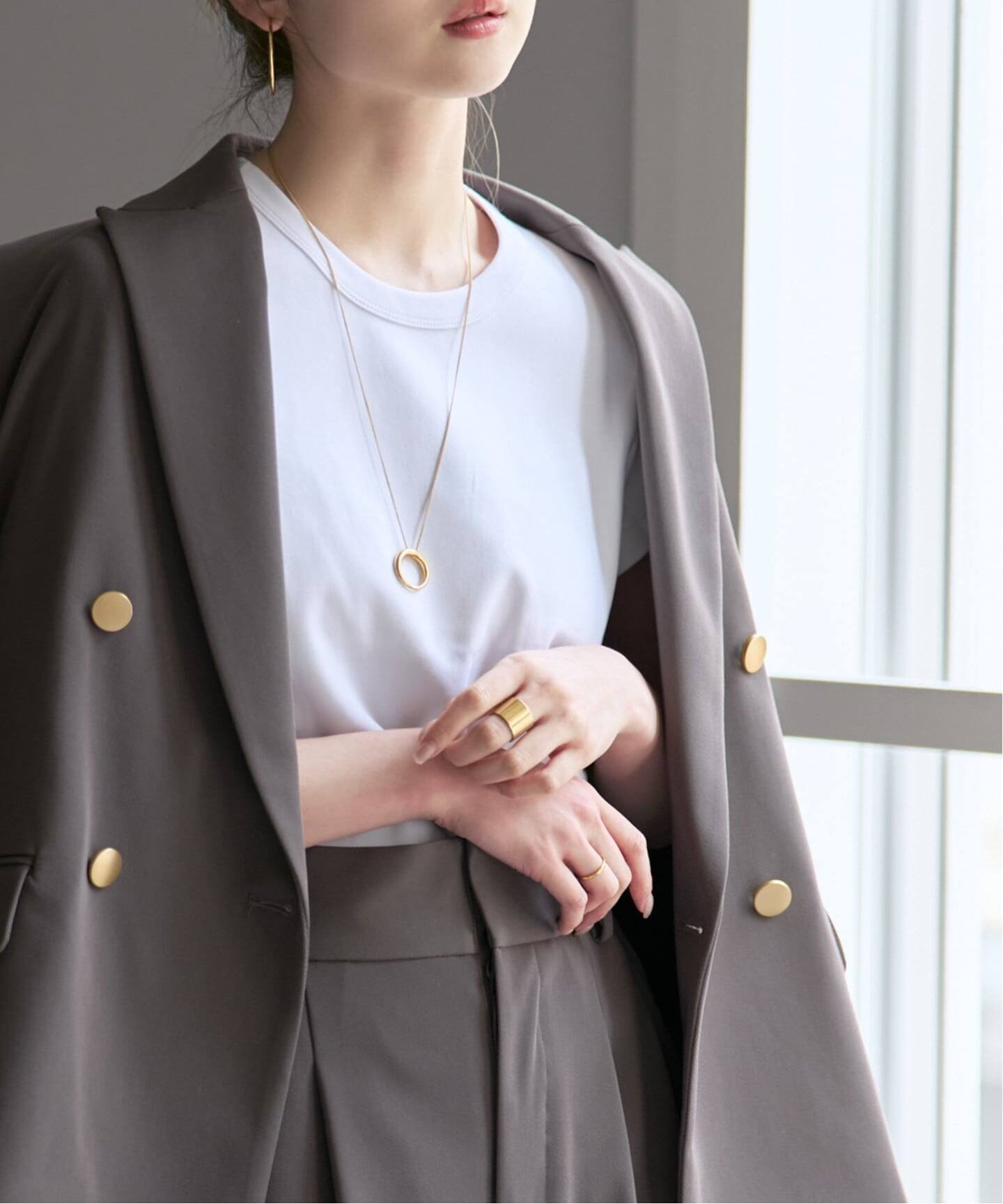 【ノーブル / スピック&スパン/NOBLE / Spick & Span】の《追加 ・WEB限定カラー》スビンコットンスムースコンパクトTシャツ インテリア・キッズ・メンズ・レディースファッション・服の通販 founy(ファニー) 　ファッション　Fashion　レディースファッション　Fashion for Women　トップス・カットソー　Cut & Sew Tops　シャツ・ブラウス・オフィスカジュアル　Elegant Blouses & Button-Ups　ロングTシャツ・Tシャツ　Longline T-Shirts & Tees　イエロー　Yellow　シンプル　Simple, Minimal　定番　Standard, Basic Item　人気　Popular, Best Seller　ホワイト|ID: prp329100004858639 ipo3291000000036247777