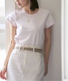 【ノーブル / スピック&スパン/NOBLE / Spick & Span】の《追加 ・WEB限定カラー》スビンコットンスムースコンパクトTシャツ 人気、トレンドファッション・服の通販 founy(ファニー) ファッション Fashion レディースファッション Fashion for Women トップス・カットソー Cut & Sew Tops シャツ・ブラウス・オフィスカジュアル Elegant Blouses & Button-Ups ロングTシャツ・Tシャツ Longline T-Shirts & Tees イエロー Yellow シンプル Simple, Minimal 定番 Standard, Basic Item 人気 Popular, Best Seller thumbnail ピンク|ID: prp329100004858639 ipo3291000000036247778