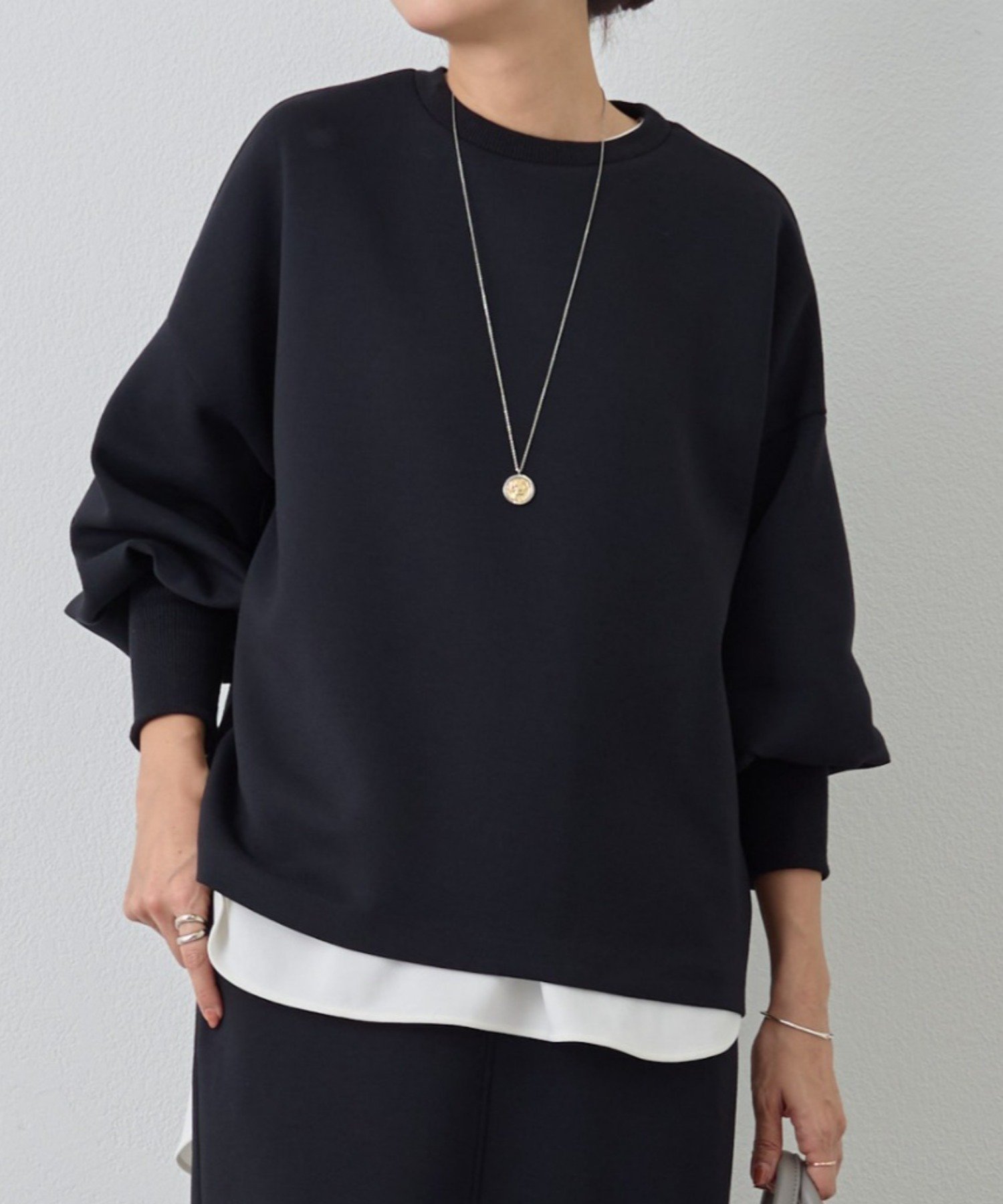 【ビアズリー/BEARDSLEY】のダンボールパフトレーナー インテリア・キッズ・メンズ・レディースファッション・服の通販 founy(ファニー) 　ファッション　Fashion　レディースファッション　Fashion for Women　アクセサリー　Fashion Accessories　スウェット / スエット　Sweatshirt, Sweatwear　セットアップ　Set-Up, Coordinated Outfit　バランス　Balance, Style Balance　再入荷　Restock / Back in Stock　おすすめ　Recommended / Our Picks　ブラック|ID: prp329100004858640 ipo3291000000036294545