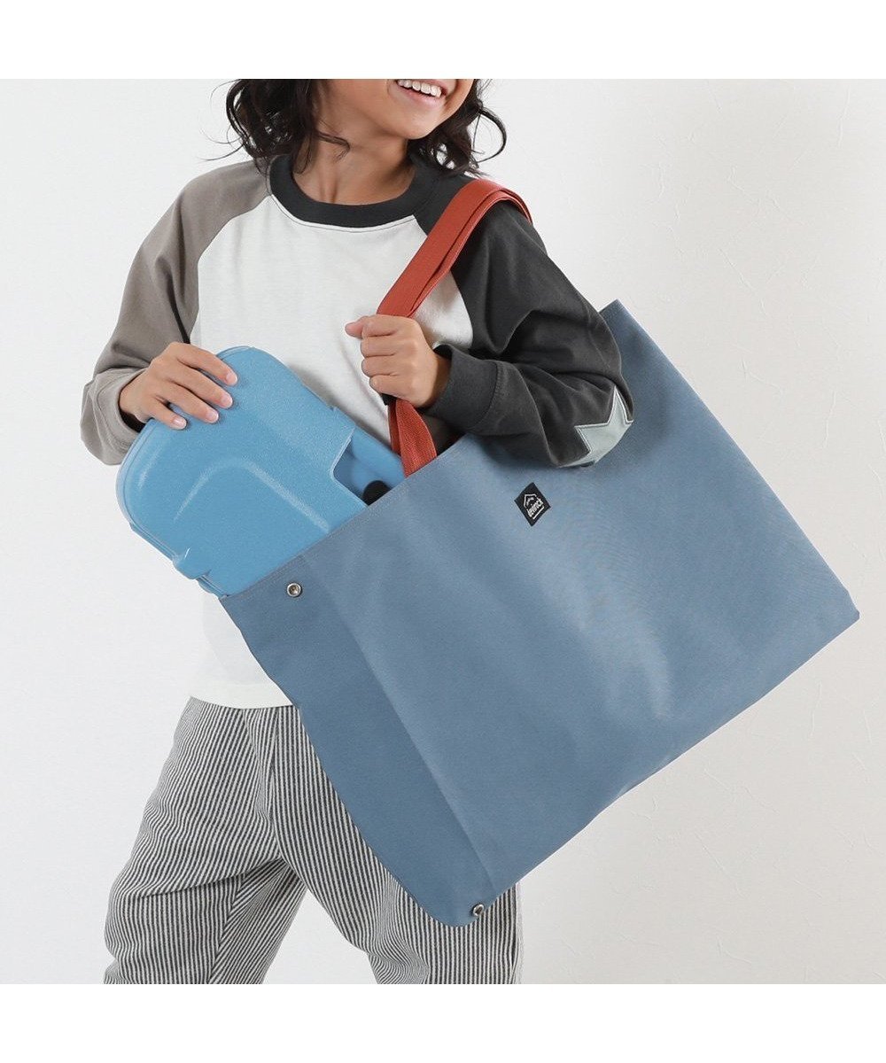 【デビロック/devirock / KIDS】の鍵盤ハーモニカが入る 拡張できるレッスンバッグ 子供服 キッズ 男の子 女の子 26SS インテリア・キッズ・メンズ・レディースファッション・服の通販 founy(ファニー) 　ファッション　Fashion　キッズファッション　Fashion for Kids　2026年　2026　ショルダー　Shoulder, Shoulder Strap　ループ　Loop, Loop Knit　008-ブルーグレー|ID: prp329100004858689 ipo3291000000036158086