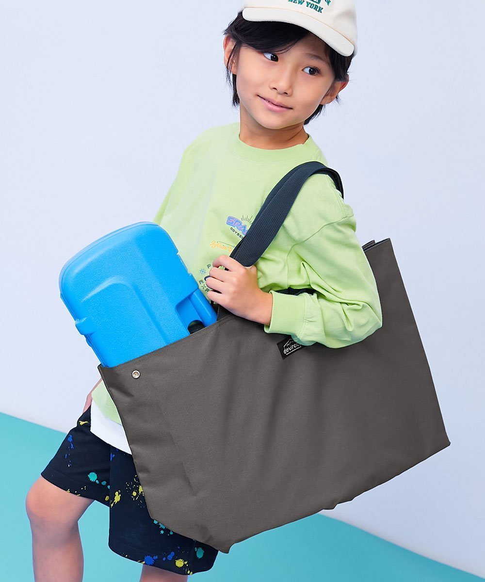 【デビロック/devirock / KIDS】の鍵盤ハーモニカが入る 拡張できるレッスンバッグ 子供服 キッズ 男の子 女の子 26SS インテリア・キッズ・メンズ・レディースファッション・服の通販 founy(ファニー) 　ファッション　Fashion　キッズファッション　Fashion for Kids　2026年　2026　ショルダー　Shoulder, Shoulder Strap　ループ　Loop, Loop Knit　009-チャコール|ID: prp329100004858689 ipo3291000000036158090