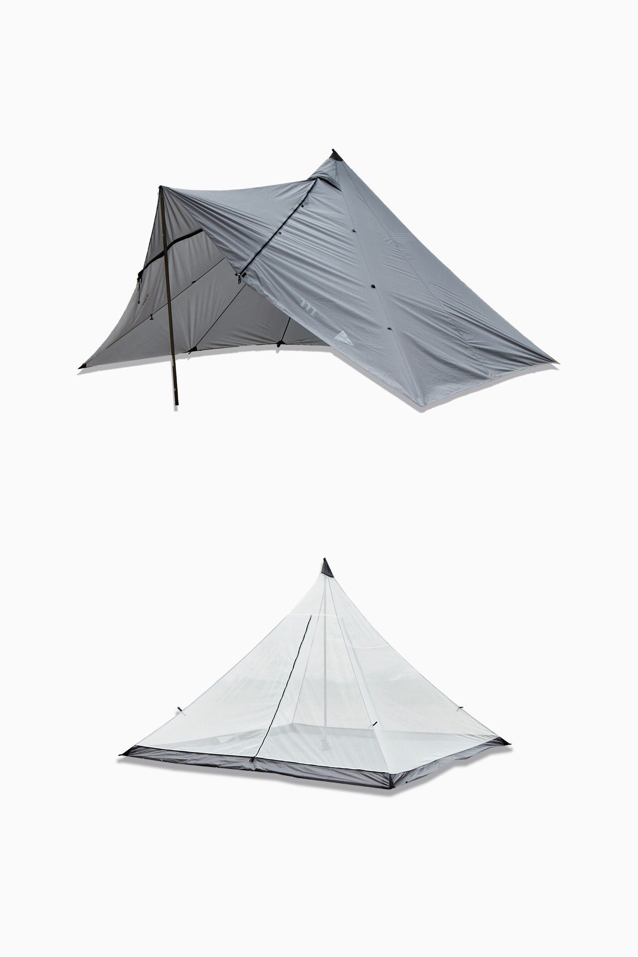 【アンドワンダー/and wander / MEN】のmuraco × and wander HERON 1POLE TENT SHELTER SET 人気、トレンドファッション・服の通販 founy(ファニー) ファッション Fashion メンズファッション Fashion for Men インナー Innerwear other-1|ID: prp329100004858697 ipo3291000000035915295