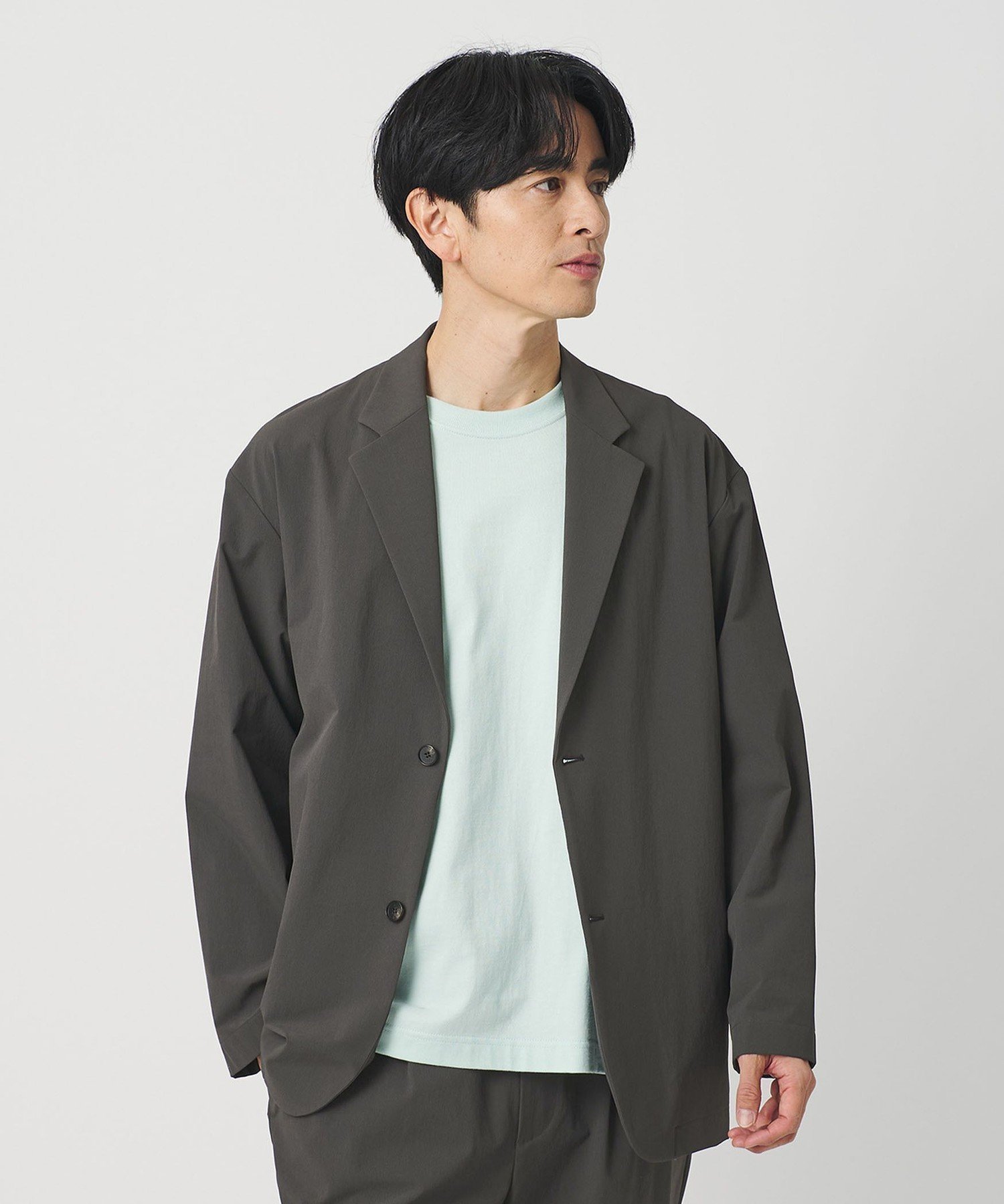 【ビューティ&ユース ユナイテッドアローズ/BEAUTY&YOUTH / UNITED ARROWS / MEN】の360°MASTER リラックス 2B ジャケット セットアップ対応 ストレッチ ウォッシャブル インテリア・キッズ・メンズ・レディースファッション・服の通販 founy(ファニー) ファッション Fashion メンズファッション Fashion for Men セットアップ Matching Sets ウォッシャブル Machine Washable ジャケット Jacket, Outerwear スウェット / スエット Sweatshirt, Sweatwear ストレッチ Stretch, Stretchy Fabric スマート Smart, Elegant セットアップ Set-Up, Coordinated Outfit フロント Front, Front Design ブルゾン Blouson, Bomber Jacket ポケット Pocket, Pocket Detail ラウンド Round, Round Neck リラックス Relax, Relaxed Fit ワイド Wide, Wide Fit おすすめ Recommended / Our Picks DK.GRAY|ID: prp329100004858712 ipo3291000000036088669