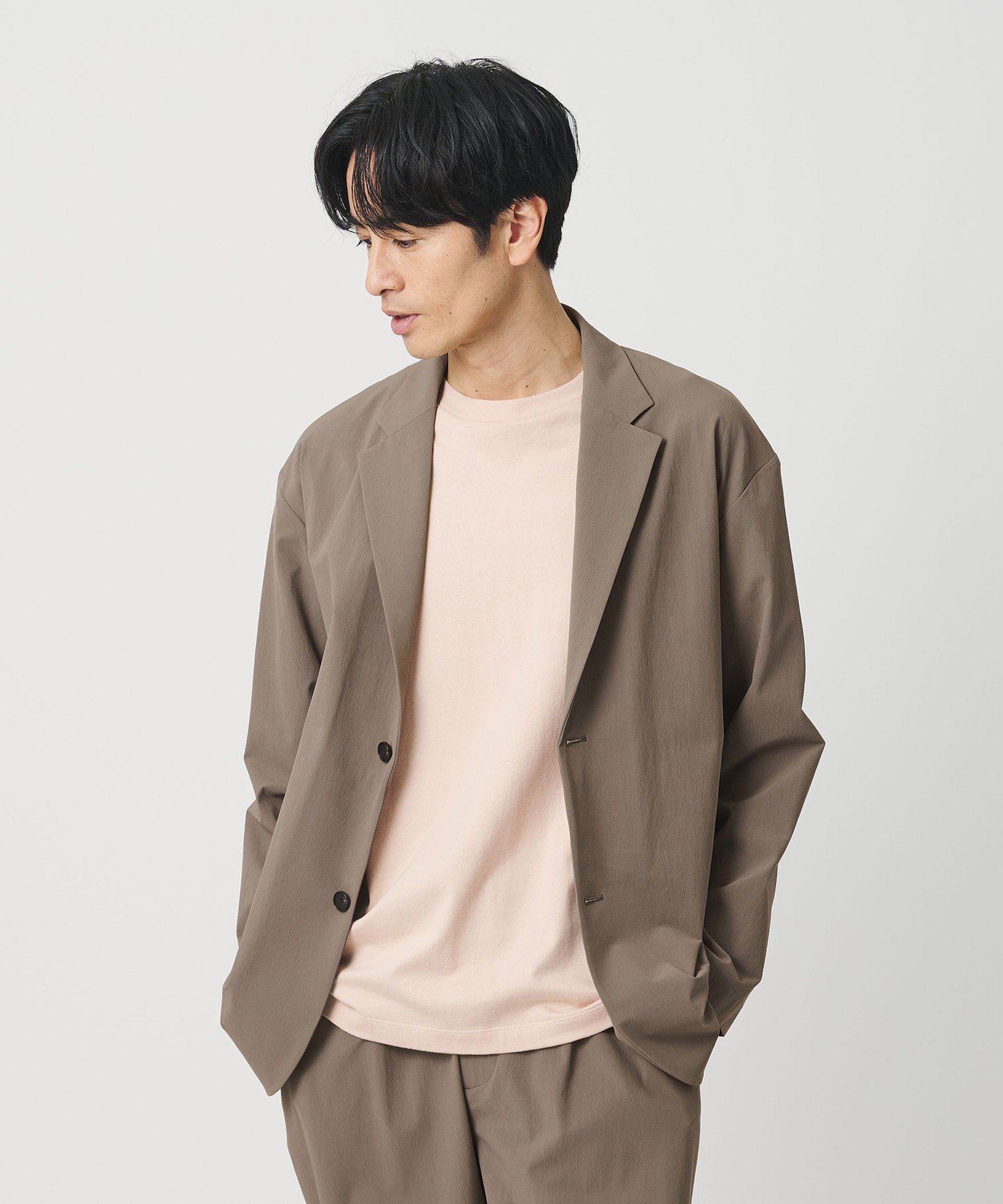 【ビューティ&ユース ユナイテッドアローズ/BEAUTY&YOUTH / UNITED ARROWS / MEN】の360°MASTER リラックス 2B ジャケット セットアップ対応 ストレッチ ウォッシャブル インテリア・キッズ・メンズ・レディースファッション・服の通販 founy(ファニー) ファッション Fashion メンズファッション Fashion for Men セットアップ Matching Sets ウォッシャブル Machine Washable ジャケット Jacket, Outerwear スウェット / スエット Sweatshirt, Sweatwear ストレッチ Stretch, Stretchy Fabric スマート Smart, Elegant セットアップ Set-Up, Coordinated Outfit フロント Front, Front Design ブルゾン Blouson, Bomber Jacket ポケット Pocket, Pocket Detail ラウンド Round, Round Neck リラックス Relax, Relaxed Fit ワイド Wide, Wide Fit おすすめ Recommended / Our Picks BEIGE|ID: prp329100004858712 ipo3291000000036088672