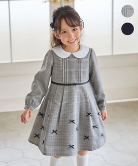 【エニー/ANY / KIDS】の襟付き リボン 長袖ワンピース 人気、トレンドファッション・服の通販 founy(ファニー) ファッション Fashion キッズファッション Fashion for Kids ワンピース Dresses ガーリー Girly, Feminine Style チェック Check, Plaid, Tartan 人気 Popular, Best Seller 長袖 Long Sleeve, Full Sleeve フォーマル Formal, Dressy ポケット Pocket, Pocket Detail リボン Ribbon, Bow エレガント 上品 Elegant セレモニー Ceremony 入学式 Entrance Ceremony |ID:prp329100004858722