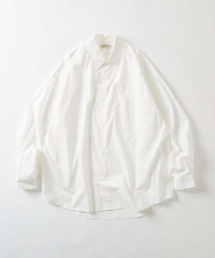 【フリークスストア/FREAK'S STORE】のRelax Fit リラックスフィット レギュラーカラー シャツ 【限定展開】 25AW インテリア・キッズ・メンズ・レディースファッション・服の通販 founy(ファニー) 　ファッション　Fashion　メンズファッション　Fashion for Men　インナー　Innerwear　ヴィンテージ　Vintage Style　ストライプ　Stripe, Striped Pattern　スラックス　Slacks, Dress Pants　デニム　Denim, Jeans Material　トレンド　Trend, Trending Now　定番　Standard, Basic Item　人気　Popular, Best Seller　ビッグ　Big, Oversized　フィット　Fit, Slim Fit　ベーシック　Basic, Essential　ボトム　Bottoms, Lower Wear　羽織　Haori, Light Jacket　無地　Plain, Solid Color　リラックス　Relax, Relaxed Fit　レギュラー　Regular, Standard Fit　ワイド　Wide, Wide Fit　A/W・秋冬　Autumn/Winter　冬　Winter / This Winter　おすすめ　Recommended / Our Picks　エレガント 上品　Elegant　2025年　2025　2025-2026秋冬・A/W　Autumn/Winter 2025–26 AW25–26　ホワイト|ID: prp329100004858734 ipo3291000000035916105