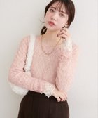 【ナチュラルクチュール/natural couture】のリバーシブルレーストップス 人気、トレンドファッション・服の通販 founy(ファニー) ファッション Fashion レディースファッション Fashion for Women トップス・カットソー Cut & Sew Tops カーディガン Cardigan, Knitwear サンダル Sandals, Summer Shoes シンプル Simple, Minimal ジャケット Jacket, Outerwear ストレッチ Stretch, Stretchy Fabric スニーカー Sneakers, Trainers ダウン Down, Puffer デコルテ Décolleté, Neckline デニム Denim, Jeans Material フレア Flare, Flared ラウンド Round, Round Neck レース Lace, Lace Fabric ワイド Wide, Wide Fit 再入荷 Restock / Back in Stock おすすめ Recommended / Our Picks エレガント 上品 Elegant 2025年 2025 2025-2026秋冬・A/W Autumn/Winter 2025–26 AW25–26 2026年 2026 thumbnail ピンク|ID: prp329100004858764 ipo3291000000036163873