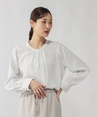 【グローバルワーク/GLOBAL WORK】のキレイつづく2WAYタック長袖/601017 オフストライプ10|ID: prp329100004858853 ipo3291000000036309421