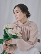 【アニュアンス/anuans】のキュプラコットンボリュームブラウス 人気、トレンドファッション・服の通販 founy(ファニー) ファッション Fashion レディースファッション Fashion for Women トップス・カットソー Cut & Sew Tops シャツ・ブラウス・オフィスカジュアル Elegant Blouses & Button-Ups インナー Innerwear キュプラ Cupro, Eco Fabric クラシック Classic, Timeless Style スタンド Stand Collar, Upright Stand パウダー Powder, Soft Tone フロント Front, Front Design モダン Modern, Contemporary 再入荷 Restock / Back in Stock 日本製 Made In Japan 夏 Summer エレガント 上品 Elegant thumbnail PINK|ID: prp329100004858854 ipo3291000000036291679