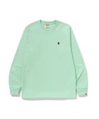 【ア ベイシング エイプ/A BATHING APE】のONE POINT LS TEE 人気、トレンドファッション・服の通販 founy(ファニー) ファッション Fashion レディースファッション Fashion for Women インナー Innerwear スリーブ Sleeve, Long Sleeve / Short Sleeve ロング Long, Long-Length ワンポイント One Point, Statement Accent thumbnail GREEN|ID: prp329100004858875 ipo3291000000036248092