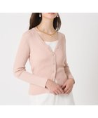 【アナイ/ANAYI】のアセテートポリエステルVカーディガン 人気、トレンドファッション・服の通販 founy(ファニー) ファッション Fashion レディースファッション Fashion for Women トップス・カットソー Cut & Sew Tops カーディガン・羽織り Layered Style Cardigans アンサンブル Ensemble Set カーディガン Cardigan, Knitwear スマート Smart, Elegant 定番 Standard, Basic Item 人気 Popular, Best Seller ミラノリブ Milano Rib, Milano Stitch S/S・春夏 SS, Spring/Summer, Warm Season 再入荷 Restock / Back in Stock 夏 Summer thumbnail pink|ID: prp329100004858882 ipo3291000000036220215