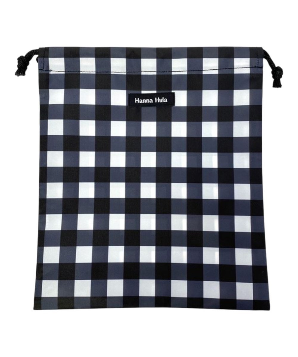 【ローラ/Rora / KIDS】のHanna Hula ハンナフラ CDS-M 消臭巾着M インテリア・キッズ・メンズ・レディースファッション・服の通販 founy(ファニー) 　ファッション　Fashion　キッズファッション　Fashion for Kids　カメラ　Camera Accessories　巾着　Drawstring Bag, Kinchaku　抗菌　Antibacterial, Bacteria-Resistant　シューズ　Shoes, Footwear　ダブル　Double, Double-Breasted　ポーチ　Pouch, Small Case　夏　Summer　お正月　New Year　クリスマス X'mas　Christmas / X'mas　ギフト プレゼント　Gift / Present　入学式　Entrance Ceremony　卒業式　Graduation Ceremony　ギンガムブラック|ID: prp329100004858895 ipo3291000000036258248