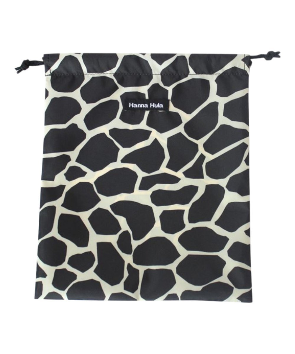 【ローラ/Rora / KIDS】のHanna Hula ハンナフラ CDS-M 消臭巾着M インテリア・キッズ・メンズ・レディースファッション・服の通販 founy(ファニー) 　ファッション　Fashion　キッズファッション　Fashion for Kids　カメラ　Camera Accessories　巾着　Drawstring Bag, Kinchaku　抗菌　Antibacterial, Bacteria-Resistant　シューズ　Shoes, Footwear　ダブル　Double, Double-Breasted　ポーチ　Pouch, Small Case　夏　Summer　お正月　New Year　クリスマス X'mas　Christmas / X'mas　ギフト プレゼント　Gift / Present　入学式　Entrance Ceremony　卒業式　Graduation Ceremony　ジラフブラック|ID: prp329100004858895 ipo3291000000036258250
