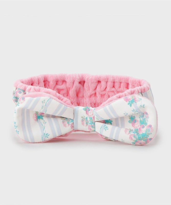 【ローラアシュレイ/LAURA ASHLEY】のロザリーナ ストライプ柄 ヘアバンド インテリア・キッズ・メンズ・レディースファッション・服の通販 founy(ファニー) https://founy.com/ ファッション Fashion レディースファッション Fashion for Women おすすめ Recommended / Our Picks ギフト プレゼント Gift / Present クラシック Classic, Timeless Style ストライプ Stripe, Striped Pattern スマート Smart, Elegant プリント Print, Printed Pattern リボン Ribbon, Bow リラックス Relax, Relaxed Fit エレガント 上品 Elegant |ID: prp329100004858917 ipo3291000000036014368