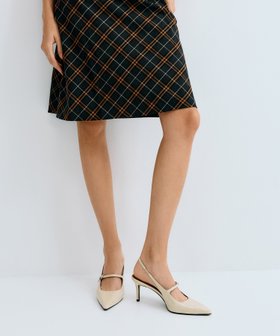 【チャールズ アンド キース/CHARLES & KEITH】のポインテッドトゥ メリージェーンスリングバックパンプス 人気、トレンドファッション・服の通販 founy(ファニー) ファッション Fashion レディースファッション Fashion for Women バッグ Bags スクエア Square, Square Shape スマート Smart, Elegant テクスチャー Texture, Textured Fabric モダン Modern, Contemporary ラグジュアリー Luxury, Elegant |ID:prp329100004858921