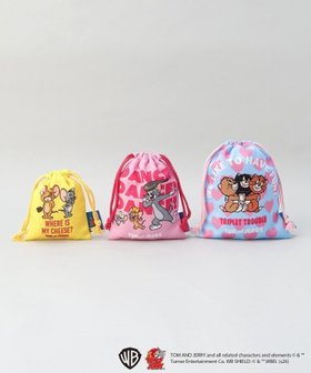 【トゥーワントゥーキッチンストア/212 KITCHEN STORE】の巾着3Pセット TOM and JERRY トムとジェリー 人気、トレンドファッション・服の通販 founy(ファニー) ファッション Fashion レディースファッション Fashion for Women イラスト Illustration キャラクター Character, Licensed Characters コラボ Collaboration, Collab 巾着 Drawstring Bag, Kinchaku スマート Smart, Elegant |ID:prp329100004858937