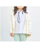 【ナルミヤ オンライン/NARUMIYA ONELINE / KIDS】の【スクール対応】【撥水・防汚・耐久・UV】収納袋付きバックフリルAラインマウンテンパーカー 人気、トレンドファッション・服の通販 founy(ファニー) ファッション Fashion キッズファッション Fashion for Kids コンパクト Compact, Small Size パーカー Hoodie, Parka フリル Frill, Ruffle ラベンダー Lavender おすすめ Recommended / Our Picks thumbnail アイボリー|ID: prp329100004859201 ipo3291000000036208810