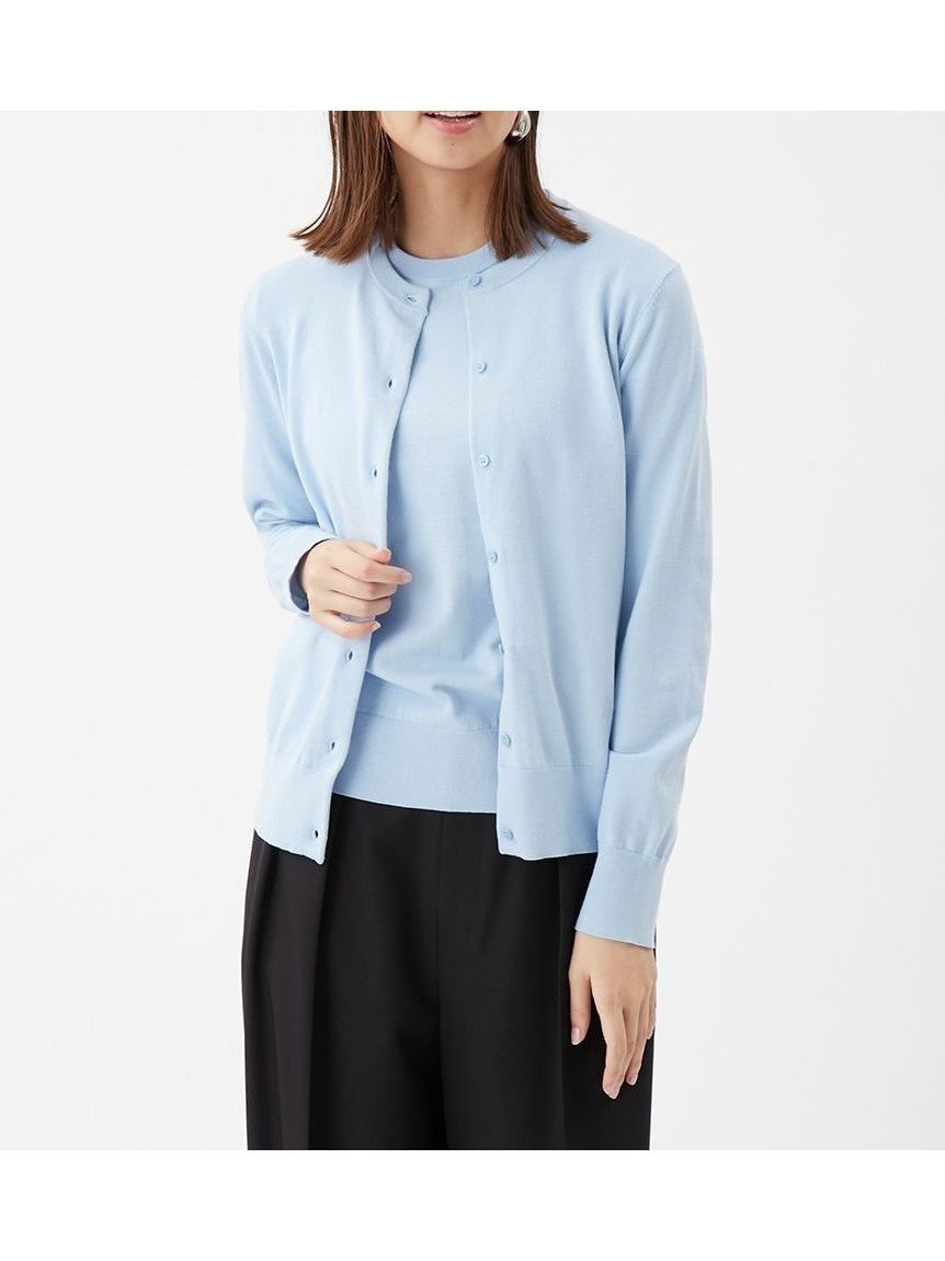 【ミラオーウェン/Mila Owen】の万能ニットアンサンブル インテリア・キッズ・メンズ・レディースファッション・服の通販 founy(ファニー) 　ファッション　Fashion　レディースファッション　Fashion for Women　トップス・カットソー　Cut & Sew Tops　ニット　Knit Tops & Sweaters　アンサンブルニット　Knit Ensembles & Twin Sets　アンサンブル　Ensemble Set　カーディガン　Cardigan, Knitwear　シンプル　Simple, Minimal　スマート　Smart, Elegant　セパレート　Separate, Two-Piece　定番　Standard, Basic Item　長袖　Long Sleeve, Full Sleeve　半袖　Short Sleeve, Half Sleeve　おすすめ　Recommended / Our Picks　LBLU[081]|ID: prp329100004859242 ipo3291000000035933957