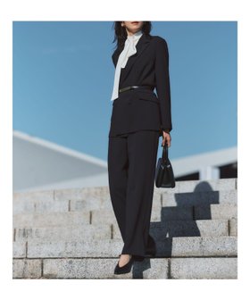 【デミルクス ビームス/Demi-Luxe BEAMS】のソフト ストレート パンツ ビームスセレモニー2026 ハレの日 卒入式 フォーマル 保護者会 式典 入学式 卒業式 入園式 ママスーツ 26SS 人気、トレンドファッション・服の通販 founy(ファニー) ファッション Fashion レディースファッション Fashion for Women パンツ Pants & Trousers スーツ Business Suits & Workwear スーツパンツ・ドレスパンツ Suit Pants / Office Trousers / Dress Pants ウォーム Warm Fabric シンプル Simple, Minimal ジャケット Jacket, Outerwear ストレッチ Stretch, Stretchy Fabric ストレート Straight, Straight Cut スーツ Suit, Formalwear セットアップ Set-Up, Coordinated Outfit センター Center, Center Line とろみ Fluid, Flowy Fabric フェミニン Feminine, Girly フォーマル Formal, Dressy フロント Front, Front Design プリーツ Pleats, Pleated ポケット Pocket, Pocket Detail マニッシュ Mannish, Boyish ループ Loop, Loop Knit おすすめ Recommended / Our Picks セレモニー Ceremony 入学式 Entrance Ceremony 卒業式 Graduation Ceremony ビジネス 仕事 通勤 Business / Work / Commuting 2026年 2026 |ID:prp329100004859401