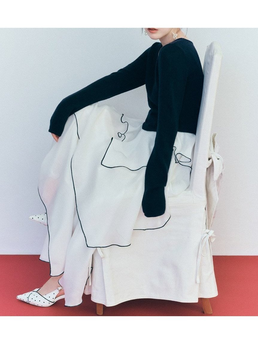 【スナイデル/SNIDEL】のシアーイレヘムニットコンビワンピース インテリア・キッズ・メンズ・レディースファッション・服の通販 founy(ファニー) 　ファッション　Fashion　レディースファッション　Fashion for Women　ワンピース　Dresses　アクリル　Acrylic Material　イレヘム　Irregular Hemline　オーガンジー　Organza Fabric　キャミソール　Camisole, Spaghetti Strap Top　キャミワンピース　Cami Dress, Slip Dress　シアー　Sheer, See-Through　ティアードスカート　Tiered Skirt, Flounced Skirt　おすすめ　Recommended / Our Picks　NVY[089]|ID: prp329100004859424 ipo3291000000035936966