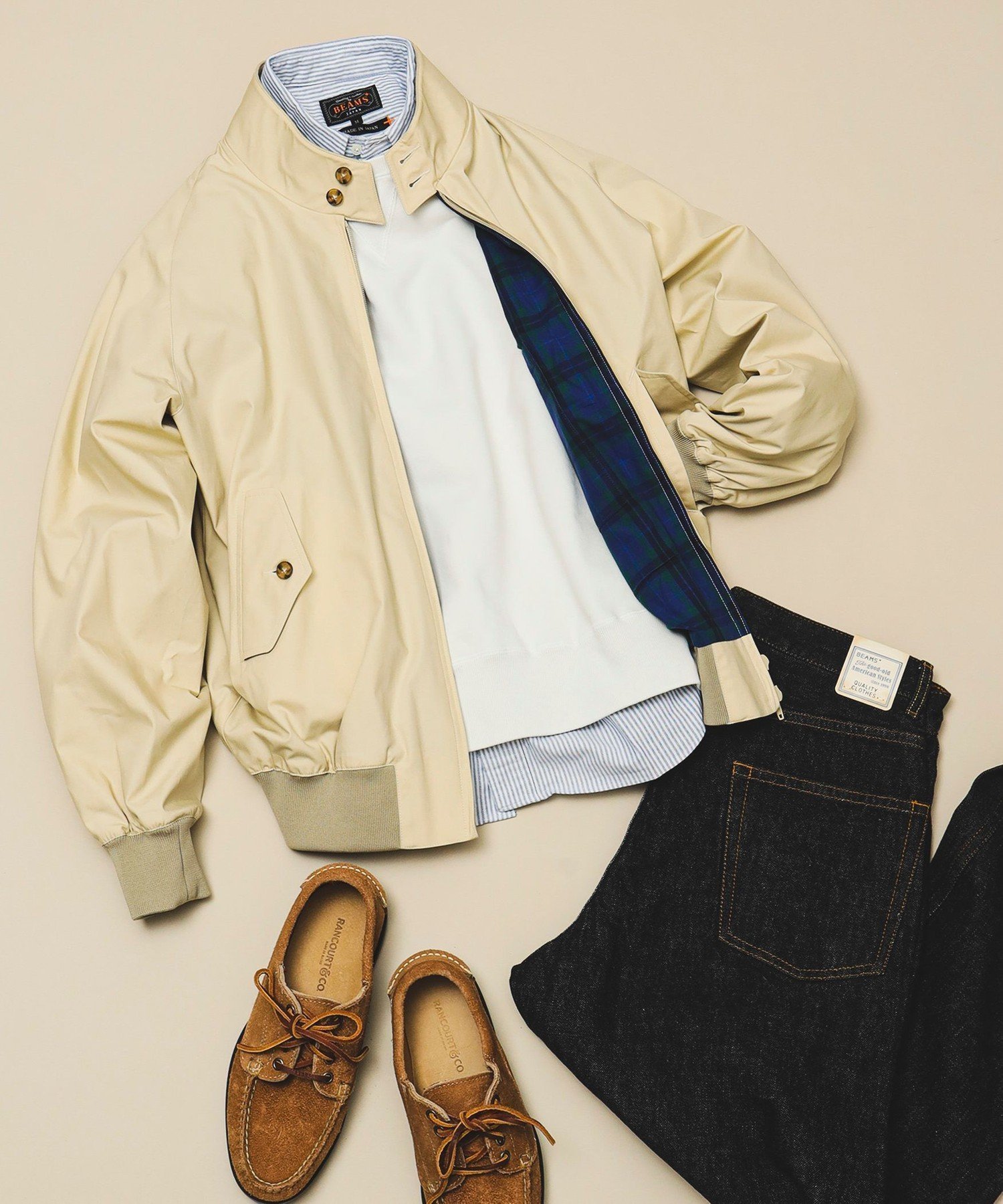 【ビームス/BEAMS / MEN】のBARACUTA / 別注 G9 Classic Model インテリア・キッズ・メンズ・レディースファッション・服の通販 founy(ファニー) ファッション Fashion メンズファッション Fashion for Men カットソー Cut and Sewn Top クラシック Classic, Timeless Style ジップ Zip, Zipper スリーブ Sleeve, Long Sleeve / Short Sleeve 定番 Standard, Basic Item パターン Pattern, Design Print フィット Fit, Slim Fit フラップ Flap, Flap Pocket フロント Front, Front Design ブルゾン Blouson, Bomber Jacket ポケット Pocket, Pocket Detail 別注 Limited Edition, Custom Order ゴルフ Golf NATURAL|ID: prp329100004859822 ipo3291000000036074092