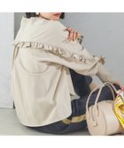 【シップス フォー ウィメン/SHIPS】の洗濯機可能 ロング リブ スリーブ フリル カットソー 人気、トレンドファッション・服の通販 founy(ファニー) ファッション Fashion レディースファッション Fashion for Women トップス・カットソー Cut & Sew Tops カットソー・ベーシックTシャツ Cut-and-Sewn Tops / Stretch Tees & Basics 春 Spring カットソー Cut and Sewn Top シンプル Simple, Minimal スリーブ Sleeve, Long Sleeve / Short Sleeve デニム Denim, Jeans Material バランス Balance, Style Balance フリル Frill, Ruffle フロント Front, Front Design ヨーク Yoke, Yoke Design ロング Long, Long-Length 2025年 2025 2025春夏・S/S Spring/Summer 2025 SS25 thumbnail ベージュ|ID: prp329100004859840 ipo3291000000035965544