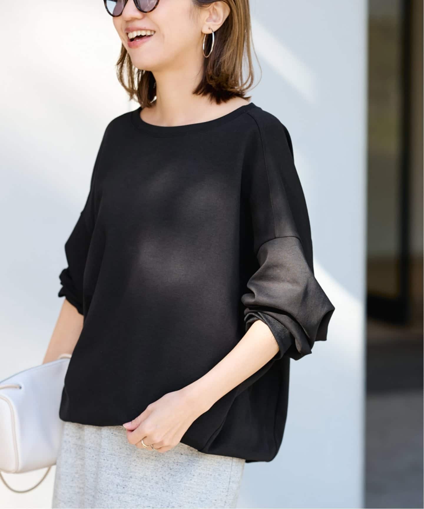 【フレームワーク/FRAMeWORK】の≪一部カラーWEB限定 / 追加≫コクーンプルオーバー 人気、トレンドファッション・服の通販 founy(ファニー) 　ファッション　Fashion　レディースファッション　Fashion for Women　トップス・カットソー　Cut & Sew Tops　カジュアルプルオーバー・ニットトップス　Pullovers & Knit Tops / Casual Pullovers　なめらか　Smooth, Silky Texture　シンプル　Simple, Minimal　フロント　Front, Front Design　エレガント 上品　Elegant　再入荷　Restock / Back in Stock　 other-1|ID: prp329100004859845 ipo3291000000036307605