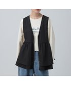 【レプシィム ローリーズファーム/LEPSIM LOWRYS FARM】のWZIPギャザーベスト 人気、トレンドファッション・服の通販 founy(ファニー) ファッション Fashion レディースファッション Fashion for Women アウター Coat / Outerwear Collection トップス・カットソー Cut & Sew Tops ベスト&ジレ / 重ね着スタイル Vests & Gilets おすすめ Recommended / Our Picks インナー Innerwear ギャザー Gathered, Ruffled ベスト Vest, Waistcoat レース Lace, Lace Fabric 今季 This Season, Current Season thumbnail ブラック09|ID: prp329100004860424 ipo3291000000036291223