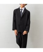 【パクシル/PAQXIL / KIDS】の【4点セットスーツ】ジャケット+パンツ+シャツ+ネクタイ ブラック|ID: prp329100004860441 ipo3291000000035993514