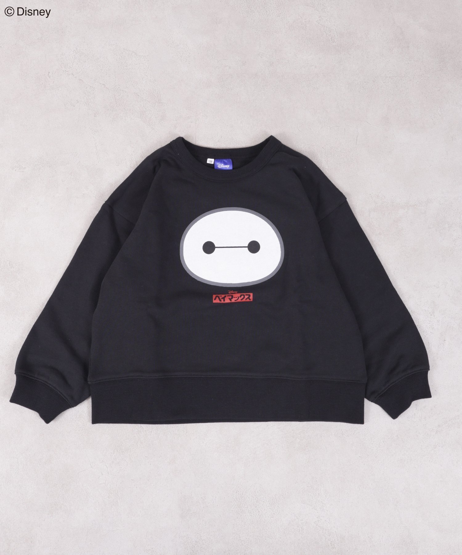 【その他のブランド/Other】のディズニープリントスウェット インテリア・キッズ・メンズ・レディースファッション・服の通販 founy(ファニー) 　ファッション　Fashion　キッズファッション　Fashion for Kids　ガーリー　Girly, Feminine Style　ダブル　Double, Double-Breasted　チェック　Check, Plaid, Tartan　デニム　Denim, Jeans Material　トレーナー　Sweatshirt, Trainer　人気　Popular, Best Seller　バランス　Balance, Style Balance　フラット　Flat, Flat Shoes　フリル　Frill, Ruffle　別注　Limited Edition, Custom Order　ループ　Loop, Loop Knit　ロング　Long, Long-Length　再入荷　Restock / Back in Stock　ブラック|ID: prp329100004860457 ipo3291000000035993797