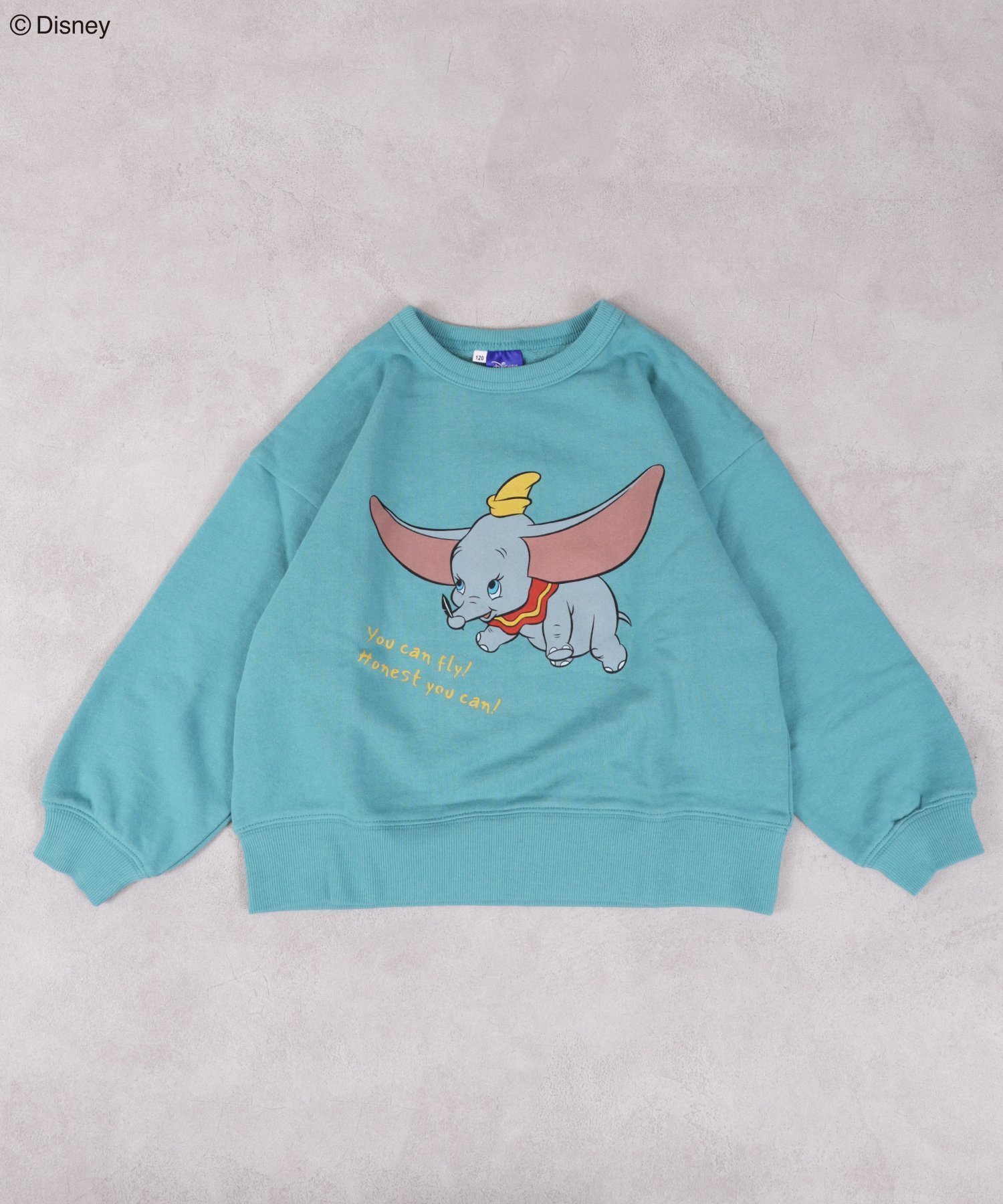 【その他のブランド/Other】のディズニープリントスウェット インテリア・キッズ・メンズ・レディースファッション・服の通販 founy(ファニー) 　ファッション　Fashion　キッズファッション　Fashion for Kids　ガーリー　Girly, Feminine Style　ダブル　Double, Double-Breasted　チェック　Check, Plaid, Tartan　デニム　Denim, Jeans Material　トレーナー　Sweatshirt, Trainer　人気　Popular, Best Seller　バランス　Balance, Style Balance　フラット　Flat, Flat Shoes　フリル　Frill, Ruffle　別注　Limited Edition, Custom Order　ループ　Loop, Loop Knit　ロング　Long, Long-Length　再入荷　Restock / Back in Stock　グリーン|ID: prp329100004860457 ipo3291000000035993803