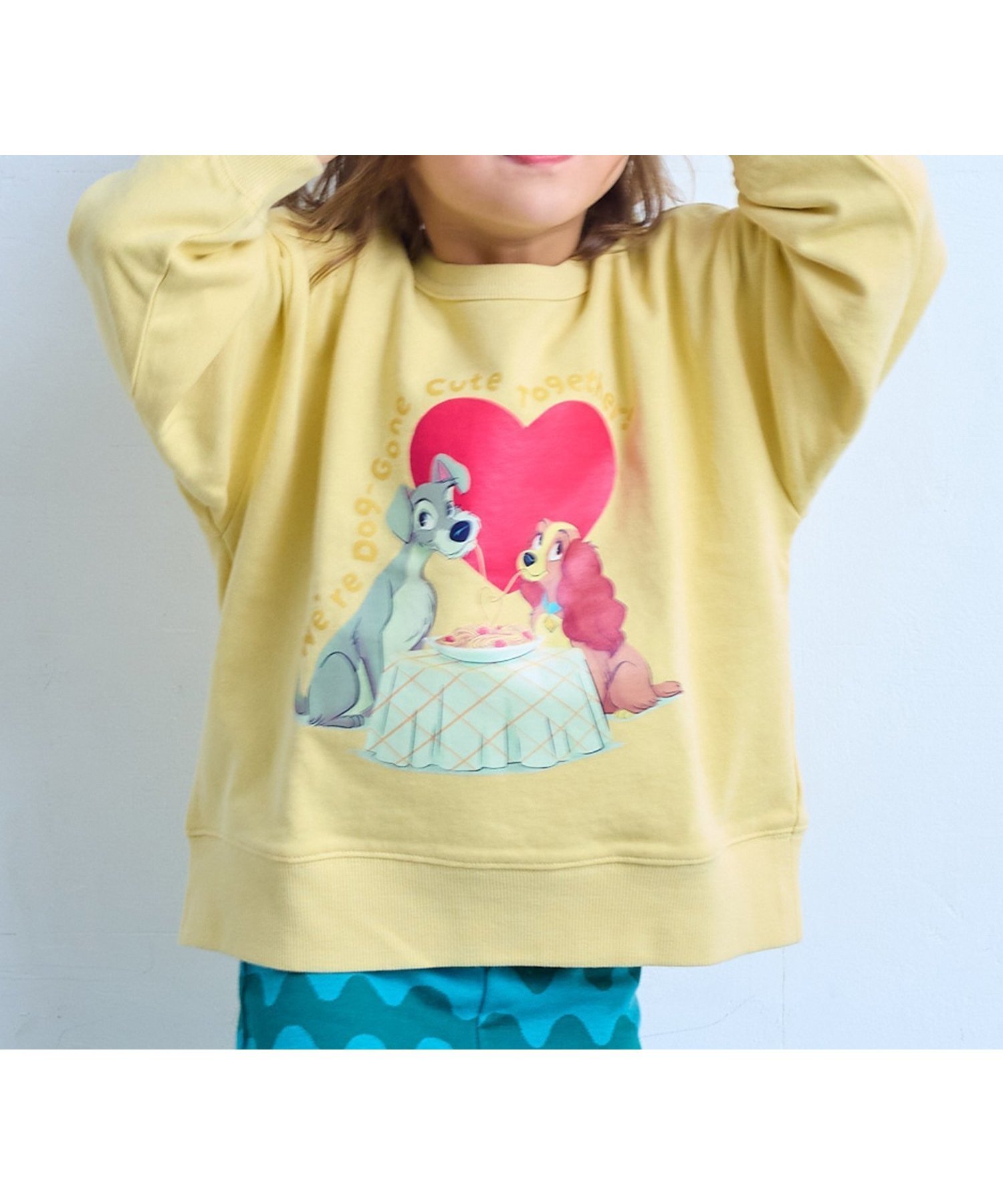 【その他のブランド/Other】のディズニープリントスウェット インテリア・キッズ・メンズ・レディースファッション・服の通販 founy(ファニー) 　ファッション　Fashion　キッズファッション　Fashion for Kids　ガーリー　Girly, Feminine Style　ダブル　Double, Double-Breasted　チェック　Check, Plaid, Tartan　デニム　Denim, Jeans Material　トレーナー　Sweatshirt, Trainer　人気　Popular, Best Seller　バランス　Balance, Style Balance　フラット　Flat, Flat Shoes　フリル　Frill, Ruffle　別注　Limited Edition, Custom Order　ループ　Loop, Loop Knit　ロング　Long, Long-Length　再入荷　Restock / Back in Stock　イエロー|ID: prp329100004860457 ipo3291000000035993807