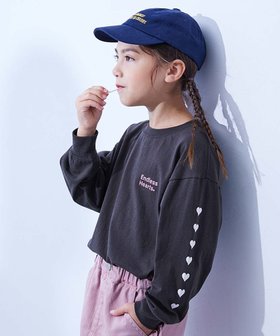 【デビロック/devirock / KIDS】の綿100% デビラボ ガールズ BIGシルエットプリント袖リブ 長袖Tシャツ ロンT 25AW 人気、トレンドファッション・服の通販 founy(ファニー) ファッション Fashion キッズファッション Fashion for Kids トレンド Trend, Trending Now 長袖 Long Sleeve, Full Sleeve プリント Print, Printed Pattern おすすめ Recommended / Our Picks 2025年 2025 2025-2026秋冬・A/W Autumn/Winter 2025–26 AW25–26 |ID:prp329100004860486