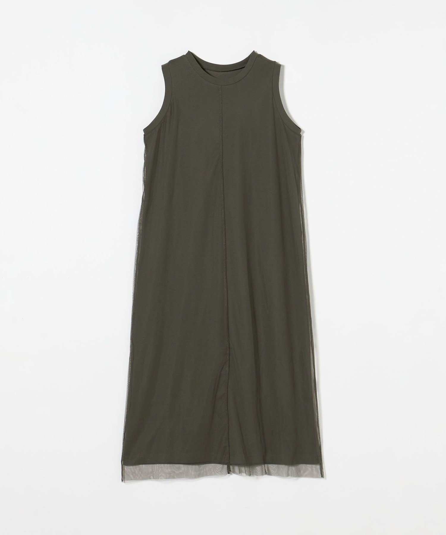 【ユナイテッドアローズ/UNITED ARROWS】のチュール*カット レイヤードワンピース A DAY IN THE LIFE インテリア・キッズ・メンズ・レディースファッション・服の通販 founy(ファニー) ファッション Fashion レディースファッション Fashion for Women ワンピース Dresses カットソー Cut and Sewn Top シアー Sheer, See-Through シューズ Shoes, Footwear シンプル Simple, Minimal スニーカー Sneakers, Trainers チュール Tulip, Tulip Motif バレエ Ballet, Ballet Style アウトレット Outlet / Clearance 夏 Summer OLIVE|ID: prp329100004860554 ipo3291000000036213499