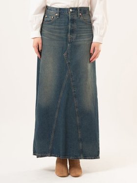 【リーバイス/Levis】のICONIC ロングスカート ミディアムインディゴ 人気、トレンドファッション・服の通販 founy(ファニー) ファッション Fashion レディースファッション Fashion for Women スカート Skirts ロングスカート Long Skirts / Maxi & Midi Skirts ジーンズ Jeans, Denim Pants スニーカー Sneakers, Trainers スリット Slit, Slit Detail デニム Denim, Jeans Material ポケット Pocket, Pocket Detail ロング Long, Long-Length 人気 Popular, Best Seller |ID:prp329100004860647