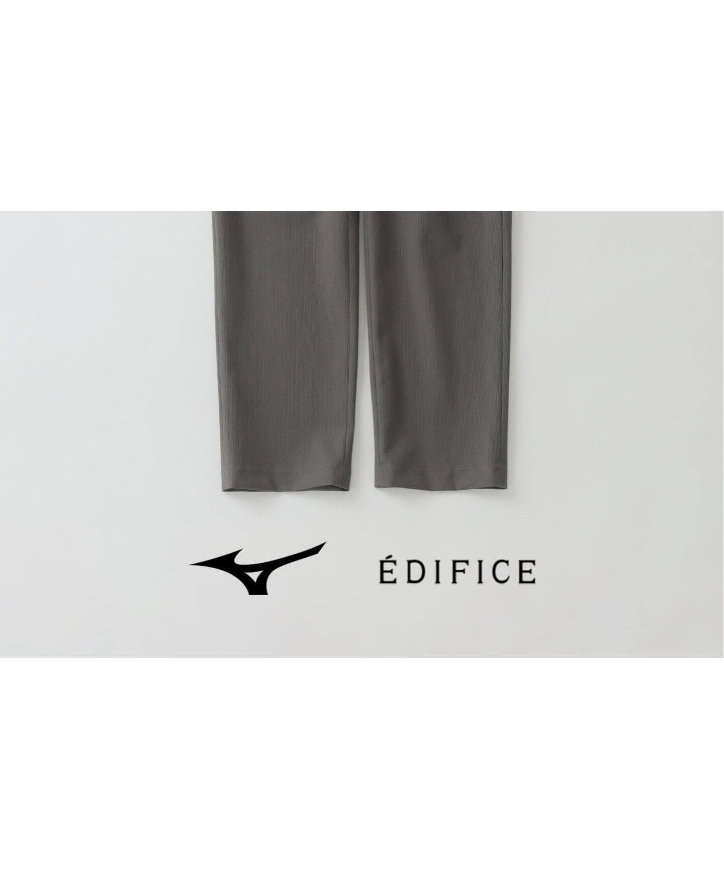 【エディフィス/EDIFICE / MEN】のMIZUNO(ミズノ) 別注 DYNAMOTION パンツ インテリア・キッズ・メンズ・レディースファッション・服の通販 founy(ファニー) 　ファッション　Fashion　メンズファッション　Fashion for Men　ボトムス　Bottoms　ウェーブ　Wavy Pattern　クッション　Cushion, Throw Pillow　コレクション　Collection, Seasonal Line　吸水　Absorbent, Quick-Dry　ジャケット　Jacket, Outerwear　スポーツ　Sports, Activewear　スマート　Smart, Elegant　セットアップ　Set-Up, Coordinated Outfit　バランス　Balance, Style Balance　パフォーマンス　Performance, Active Function　ファブリック　Fabric, Textile　フィット　Fit, Slim Fit　ベスト　Vest, Waistcoat　ポロシャツ　Polo Shirt, Collared Tee　別注　Limited Edition, Custom Order　グレー|ID: prp329100004861176 ipo3291000000036009738