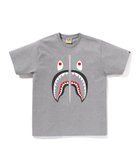 【ア ベイシング エイプ/A BATHING APE】のSHARK TEE 人気、トレンドファッション・服の通販 founy(ファニー) ファッション Fashion レディースファッション Fashion for Women インナー Innerwear ショート Short, Short Length スリーブ Sleeve, Long Sleeve / Short Sleeve フロント Front, Front Design プリント Print, Printed Pattern モチーフ Motif, Design Theme ラバー Rubber, Rubber Sole thumbnail GRAY|ID: prp329100004861200 ipo3291000000036010591