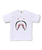 【ア ベイシング エイプ/A BATHING APE】のSHARK TEE 人気、トレンドファッション・服の通販 founy(ファニー) ファッション Fashion レディースファッション Fashion for Women インナー Innerwear ショート Short, Short Length スリーブ Sleeve, Long Sleeve / Short Sleeve フロント Front, Front Design プリント Print, Printed Pattern モチーフ Motif, Design Theme ラバー Rubber, Rubber Sole thumbnail WHITE|ID: prp329100004861200 ipo3291000000036010598
