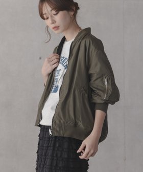 【サニーレーベル/Sonny Label / URBAN RESEARCH】の『WEB限定』リバーシブルオーバーMA-1 人気、トレンドファッション・服の通販 founy(ファニー) ファッション Fashion レディースファッション Fashion for Women アウター Coat / Outerwear Collection MA-1ジャケット MA-1 Bomber Jackets / Flight Jackets スウェット / スエット Sweatshirt, Sweatwear デニム Denim, Jeans Material バランス Balance, Style Balance ベーシック Basic, Essential ボトム Bottoms, Lower Wear リバーシブル Reversible, Two-Sided S/S・春夏 SS, Spring/Summer, Warm Season 夏 Summer 2026年 2026 |ID:prp329100004861216